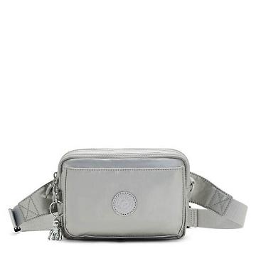 Bolsas Kipling Abanu Multi Metallic Convertible Crossbody Bag Plateados | MX 2039DF